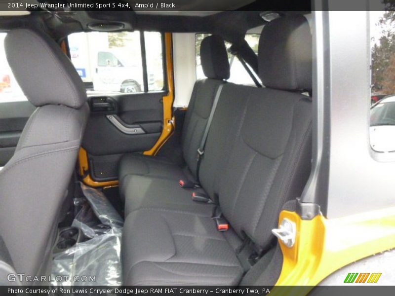 Amp'd / Black 2014 Jeep Wrangler Unlimited Sport S 4x4
