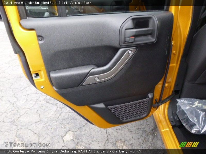 Amp'd / Black 2014 Jeep Wrangler Unlimited Sport S 4x4