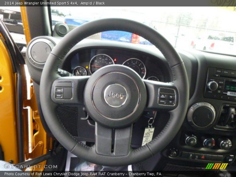 Amp'd / Black 2014 Jeep Wrangler Unlimited Sport S 4x4