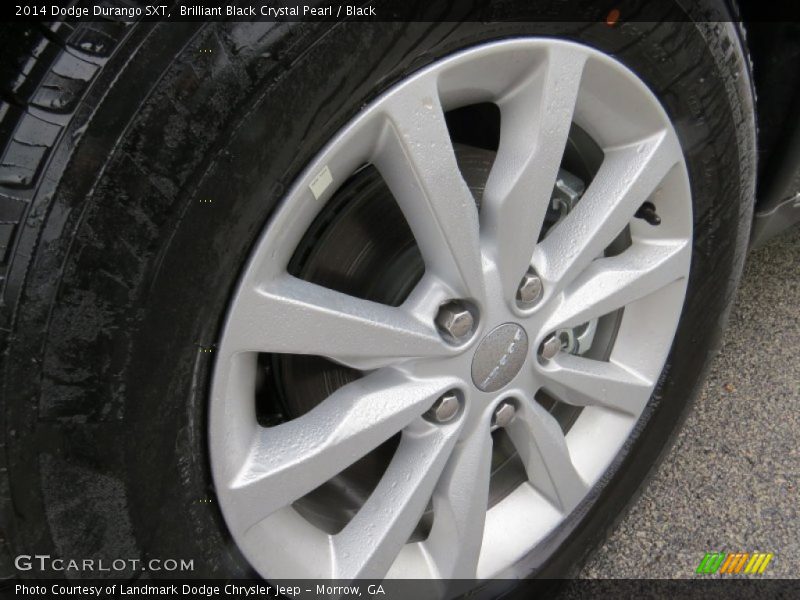 Brilliant Black Crystal Pearl / Black 2014 Dodge Durango SXT