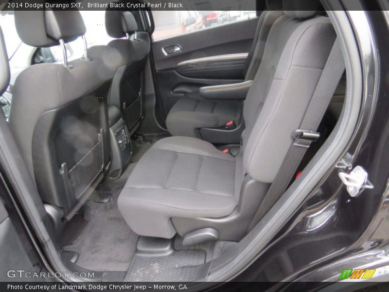 Brilliant Black Crystal Pearl / Black 2014 Dodge Durango SXT