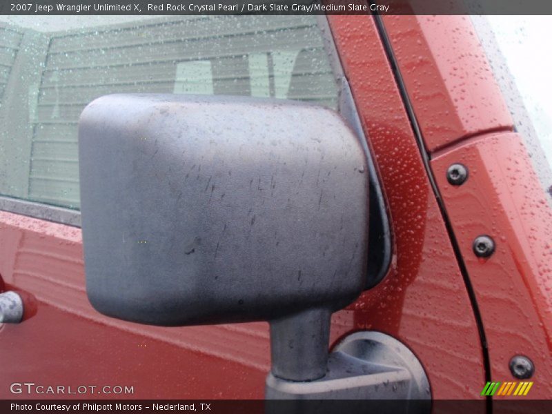 Red Rock Crystal Pearl / Dark Slate Gray/Medium Slate Gray 2007 Jeep Wrangler Unlimited X