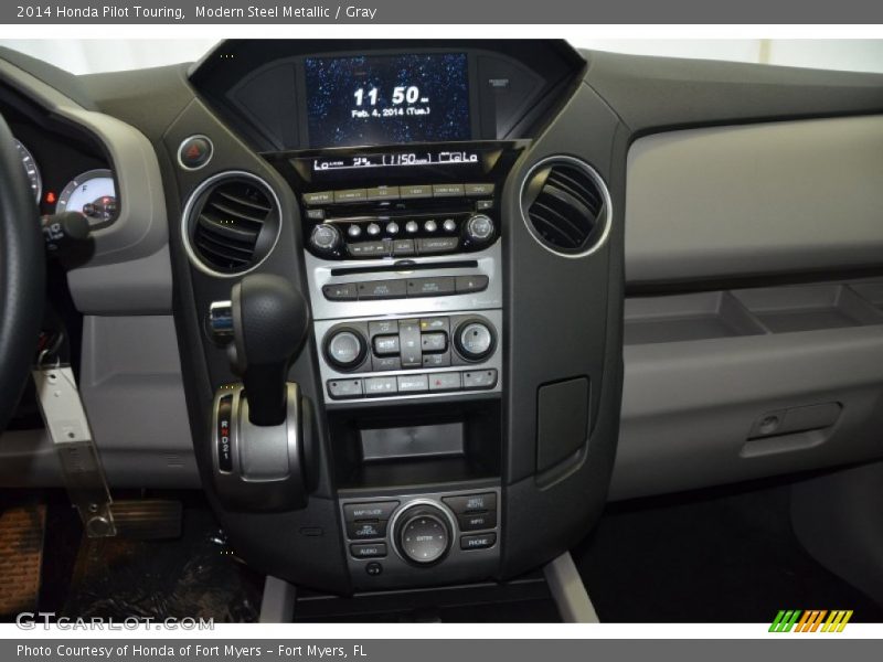 Modern Steel Metallic / Gray 2014 Honda Pilot Touring