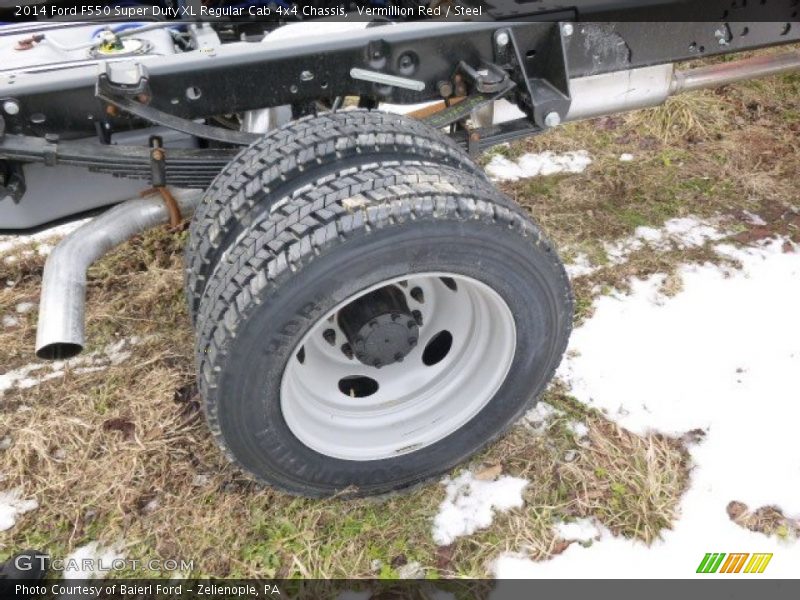  2014 F550 Super Duty XL Regular Cab 4x4 Chassis Wheel