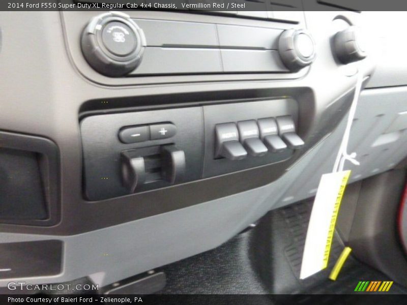 Controls of 2014 F550 Super Duty XL Regular Cab 4x4 Chassis