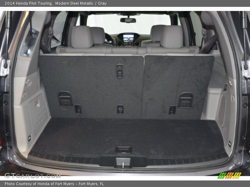 Modern Steel Metallic / Gray 2014 Honda Pilot Touring