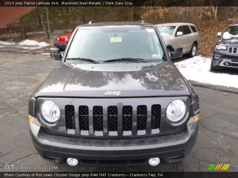 Maximum Steel Metallic / Dark Slate Gray 2014 Jeep Patriot Latitude 4x4