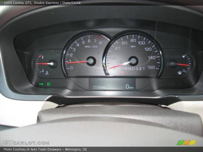 Double Espresso / Shale/Cocoa 2009 Cadillac DTS