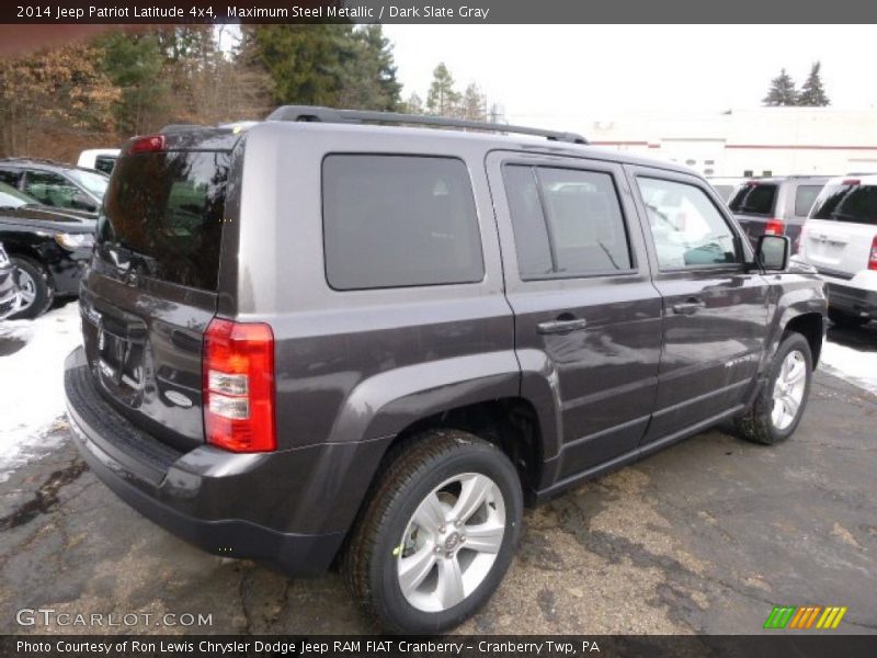 Maximum Steel Metallic / Dark Slate Gray 2014 Jeep Patriot Latitude 4x4