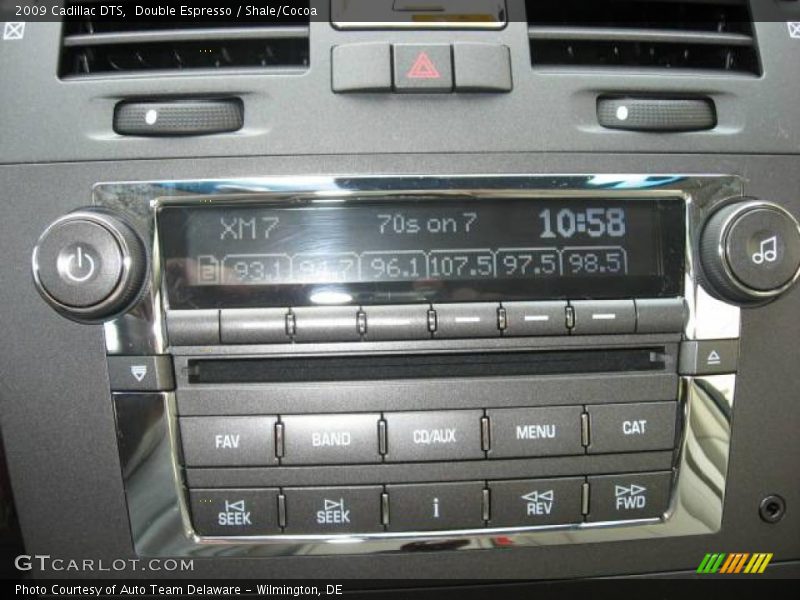 Double Espresso / Shale/Cocoa 2009 Cadillac DTS