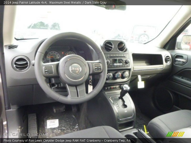 Maximum Steel Metallic / Dark Slate Gray 2014 Jeep Patriot Latitude 4x4