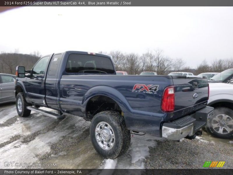 Blue Jeans Metallic / Steel 2014 Ford F250 Super Duty XLT SuperCab 4x4