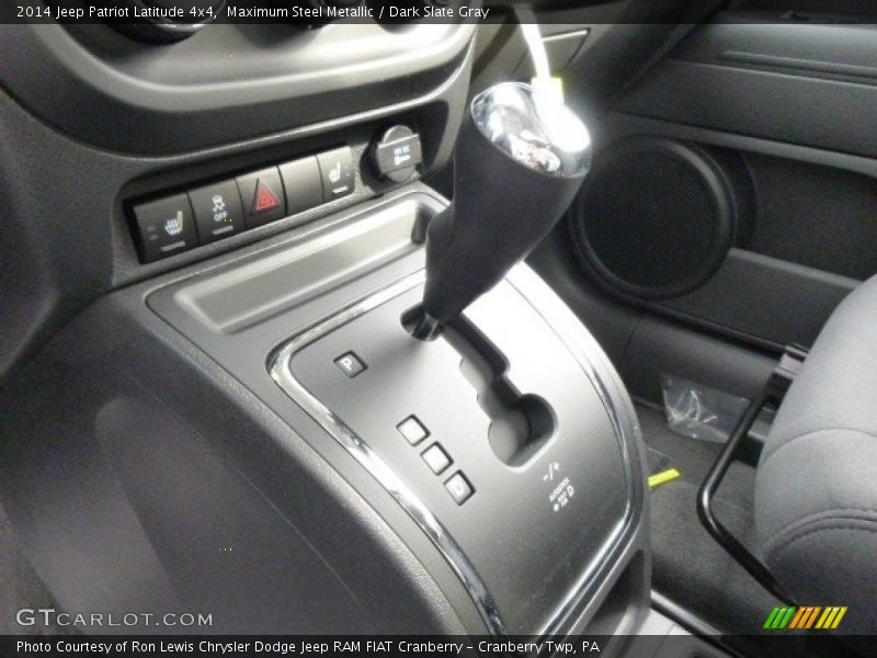 Maximum Steel Metallic / Dark Slate Gray 2014 Jeep Patriot Latitude 4x4