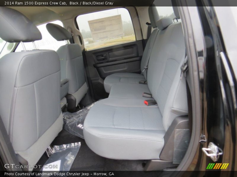 Black / Black/Diesel Gray 2014 Ram 1500 Express Crew Cab