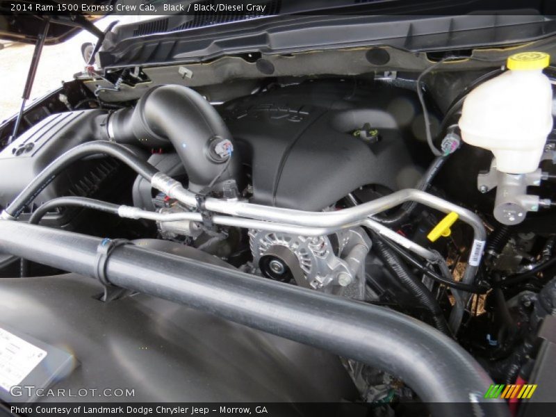 Black / Black/Diesel Gray 2014 Ram 1500 Express Crew Cab
