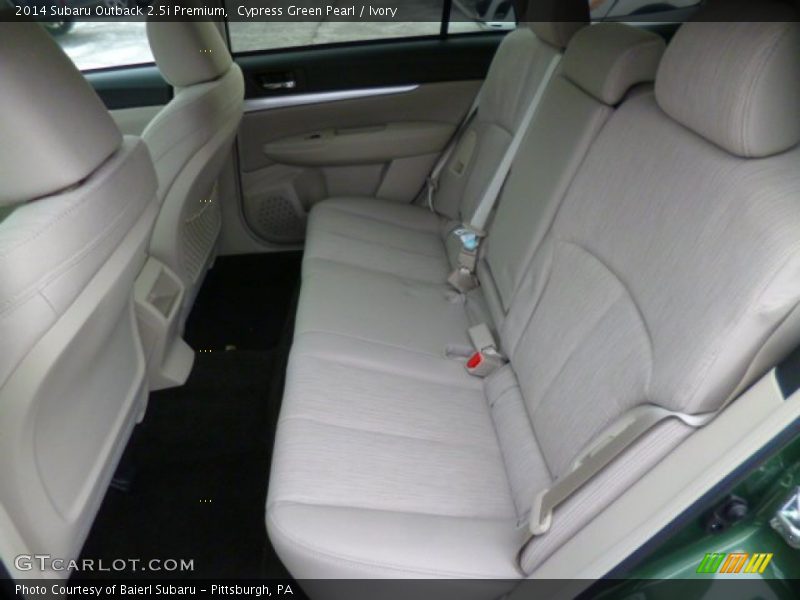 Cypress Green Pearl / Ivory 2014 Subaru Outback 2.5i Premium