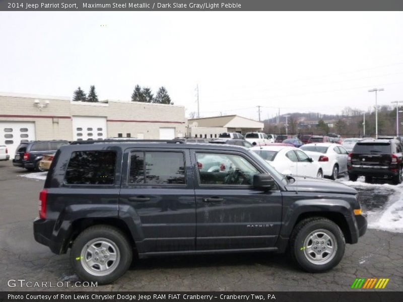 Maximum Steel Metallic / Dark Slate Gray/Light Pebble 2014 Jeep Patriot Sport