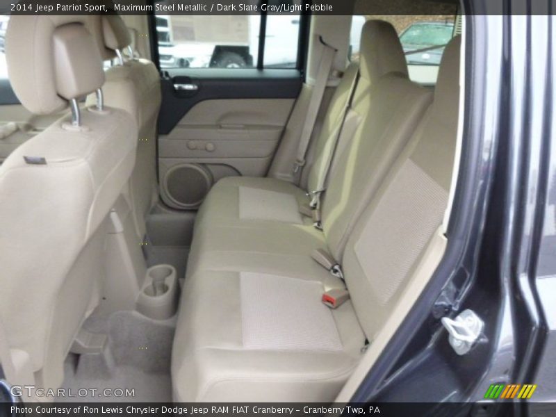 Maximum Steel Metallic / Dark Slate Gray/Light Pebble 2014 Jeep Patriot Sport