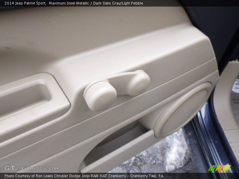 Maximum Steel Metallic / Dark Slate Gray/Light Pebble 2014 Jeep Patriot Sport