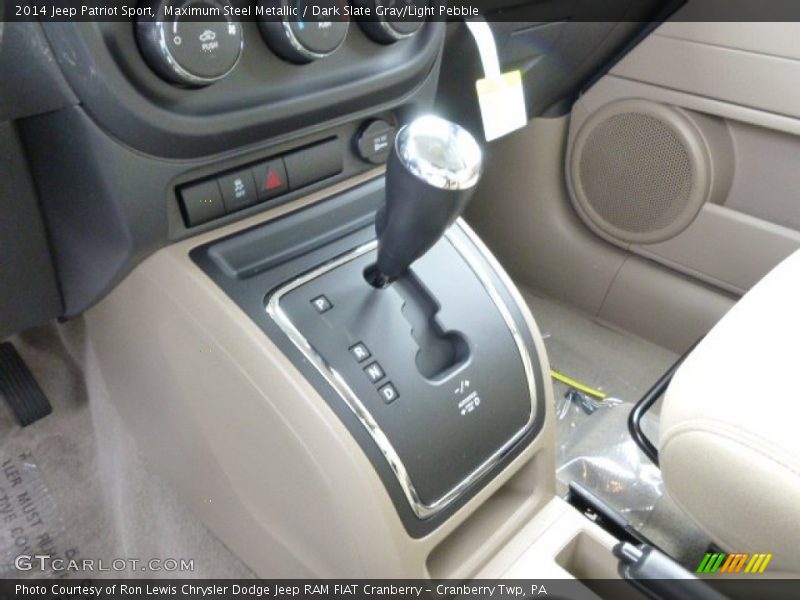 Maximum Steel Metallic / Dark Slate Gray/Light Pebble 2014 Jeep Patriot Sport