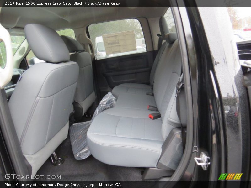 Black / Black/Diesel Gray 2014 Ram 1500 Express Crew Cab