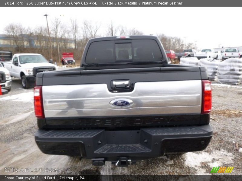 Tuxedo Black Metallic / Platinum Pecan Leather 2014 Ford F250 Super Duty Platinum Crew Cab 4x4