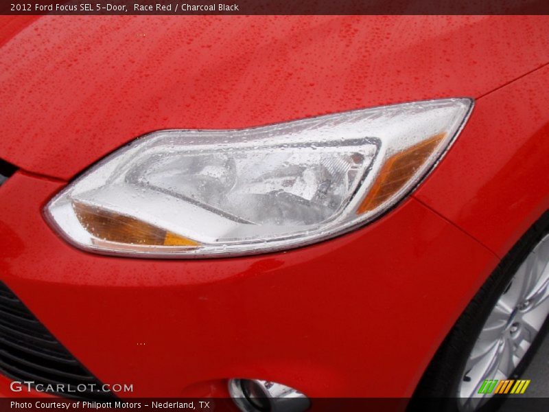Race Red / Charcoal Black 2012 Ford Focus SEL 5-Door