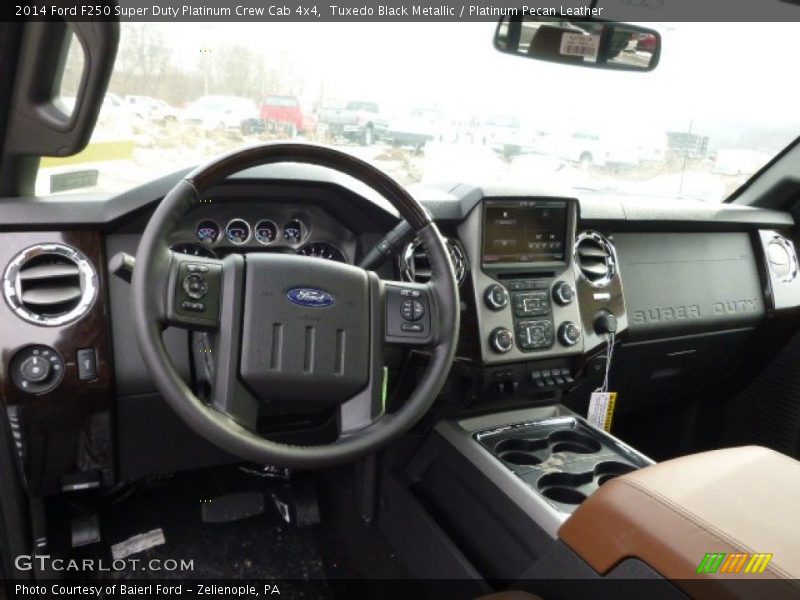 Dashboard of 2014 F250 Super Duty Platinum Crew Cab 4x4