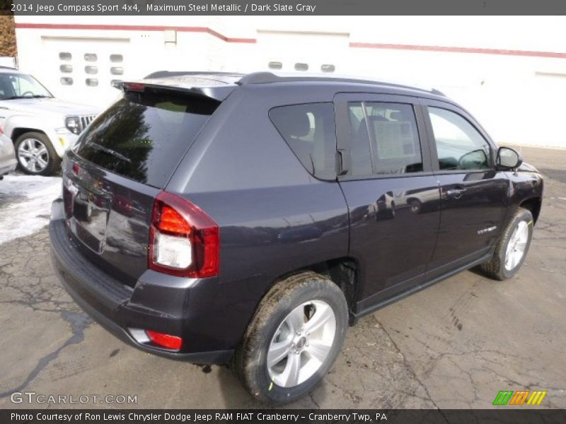Maximum Steel Metallic / Dark Slate Gray 2014 Jeep Compass Sport 4x4