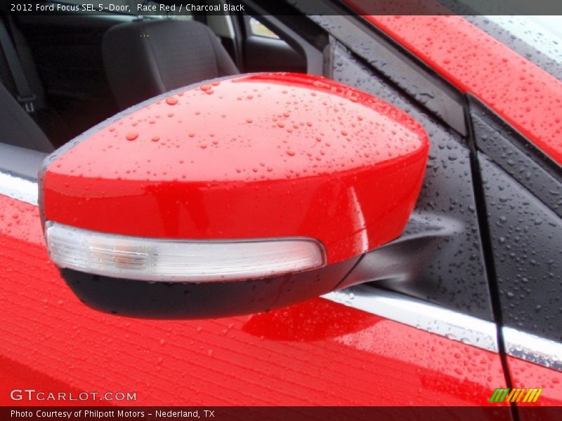 Race Red / Charcoal Black 2012 Ford Focus SEL 5-Door