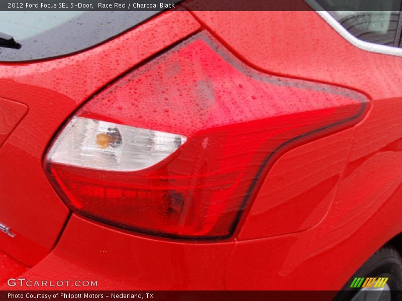 Race Red / Charcoal Black 2012 Ford Focus SEL 5-Door
