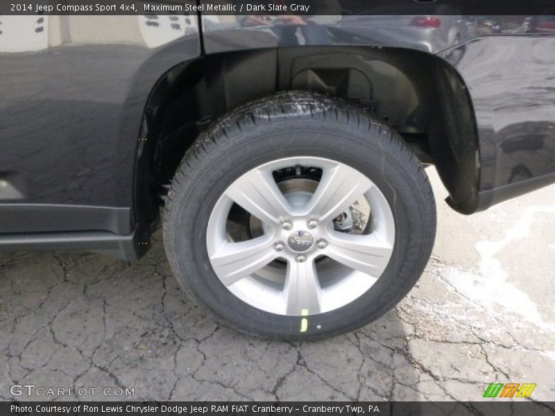 Maximum Steel Metallic / Dark Slate Gray 2014 Jeep Compass Sport 4x4
