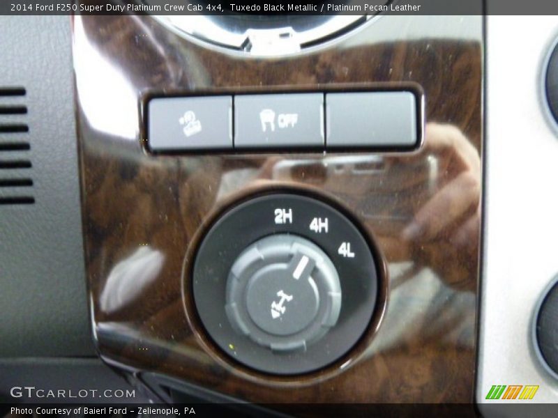 Tuxedo Black Metallic / Platinum Pecan Leather 2014 Ford F250 Super Duty Platinum Crew Cab 4x4