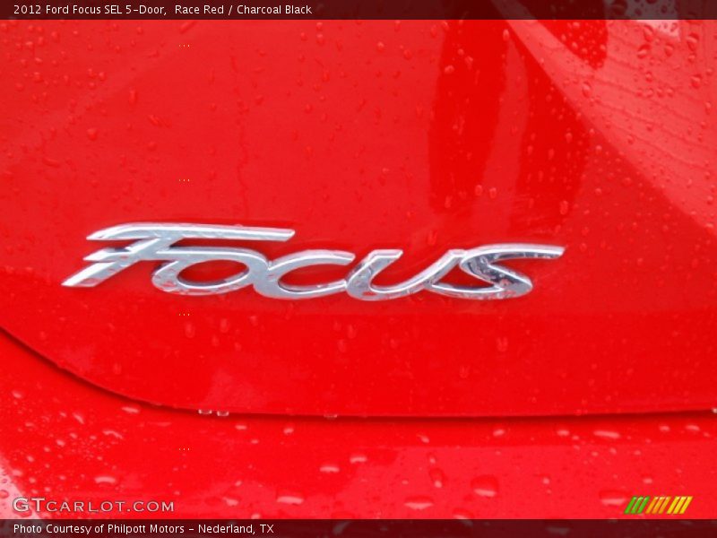 Race Red / Charcoal Black 2012 Ford Focus SEL 5-Door