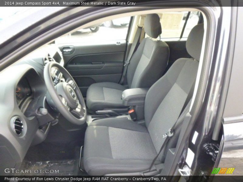Maximum Steel Metallic / Dark Slate Gray 2014 Jeep Compass Sport 4x4