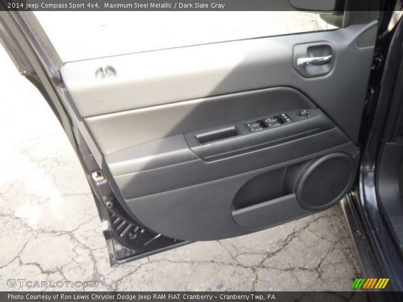 Maximum Steel Metallic / Dark Slate Gray 2014 Jeep Compass Sport 4x4