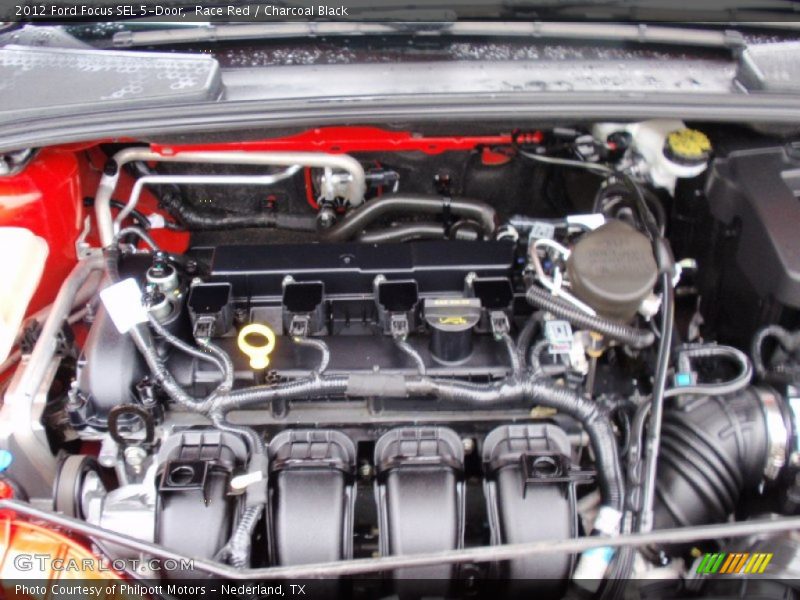 Race Red / Charcoal Black 2012 Ford Focus SEL 5-Door