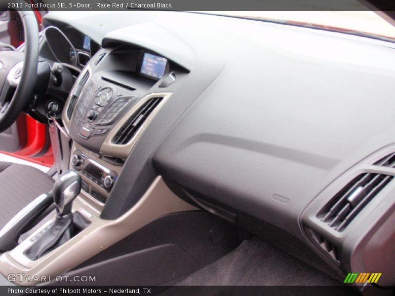 Race Red / Charcoal Black 2012 Ford Focus SEL 5-Door