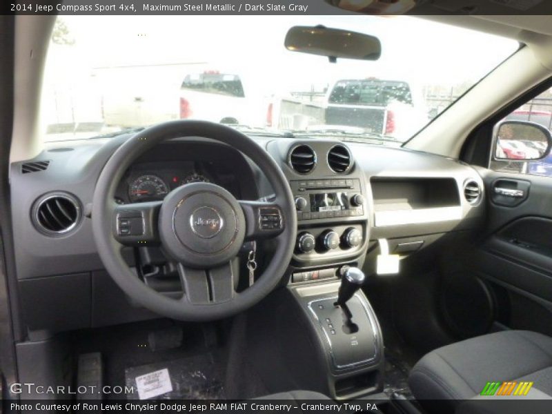 Maximum Steel Metallic / Dark Slate Gray 2014 Jeep Compass Sport 4x4