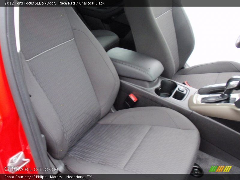 Race Red / Charcoal Black 2012 Ford Focus SEL 5-Door