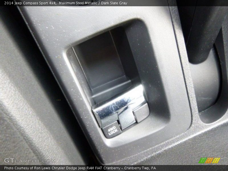 Maximum Steel Metallic / Dark Slate Gray 2014 Jeep Compass Sport 4x4