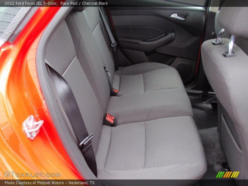 Race Red / Charcoal Black 2012 Ford Focus SEL 5-Door