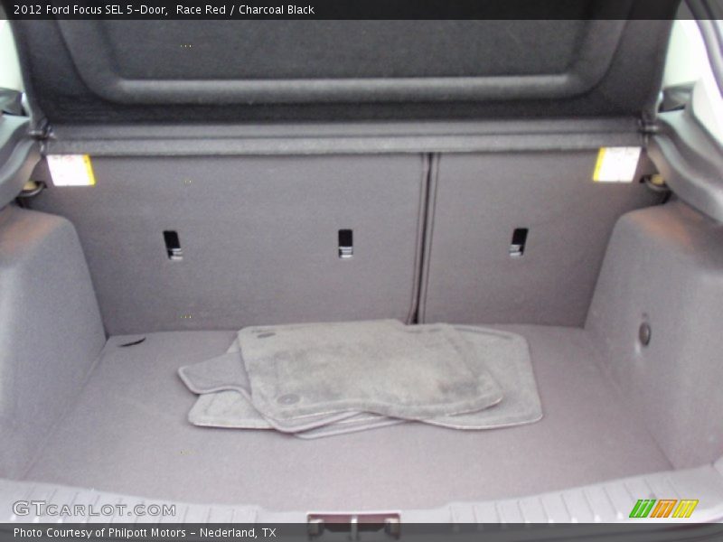 Race Red / Charcoal Black 2012 Ford Focus SEL 5-Door