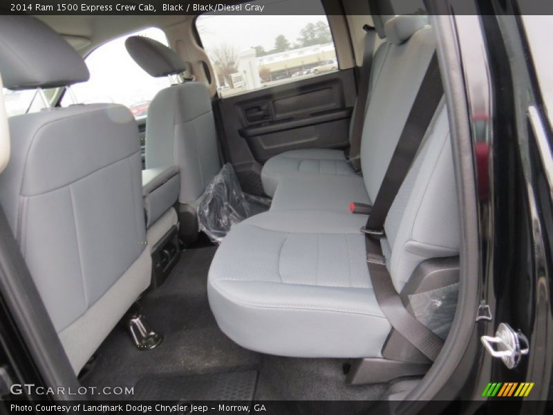 Black / Black/Diesel Gray 2014 Ram 1500 Express Crew Cab