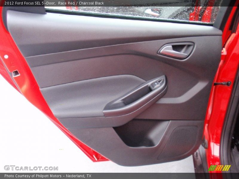 Race Red / Charcoal Black 2012 Ford Focus SEL 5-Door