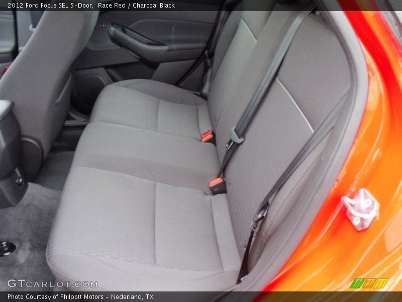 Race Red / Charcoal Black 2012 Ford Focus SEL 5-Door
