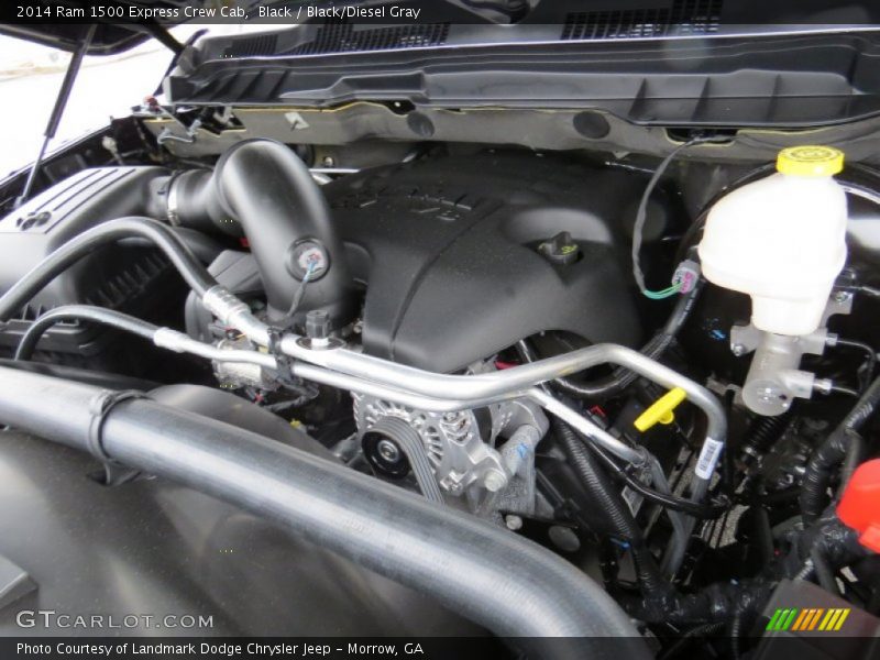 Black / Black/Diesel Gray 2014 Ram 1500 Express Crew Cab