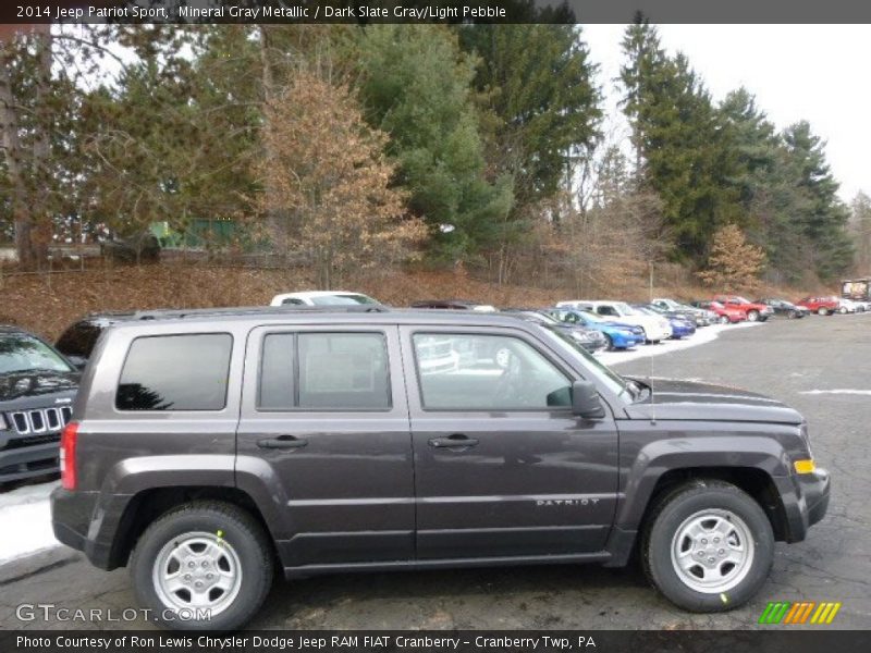 Mineral Gray Metallic / Dark Slate Gray/Light Pebble 2014 Jeep Patriot Sport