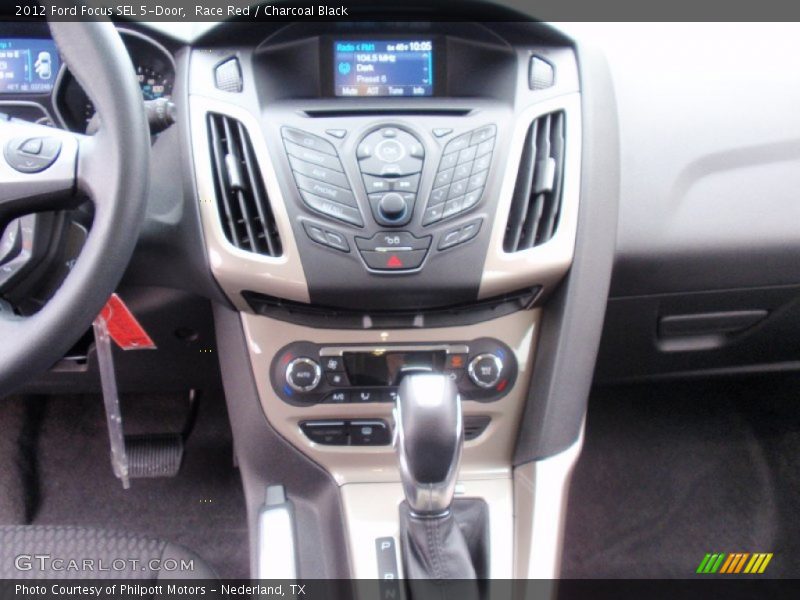 Race Red / Charcoal Black 2012 Ford Focus SEL 5-Door