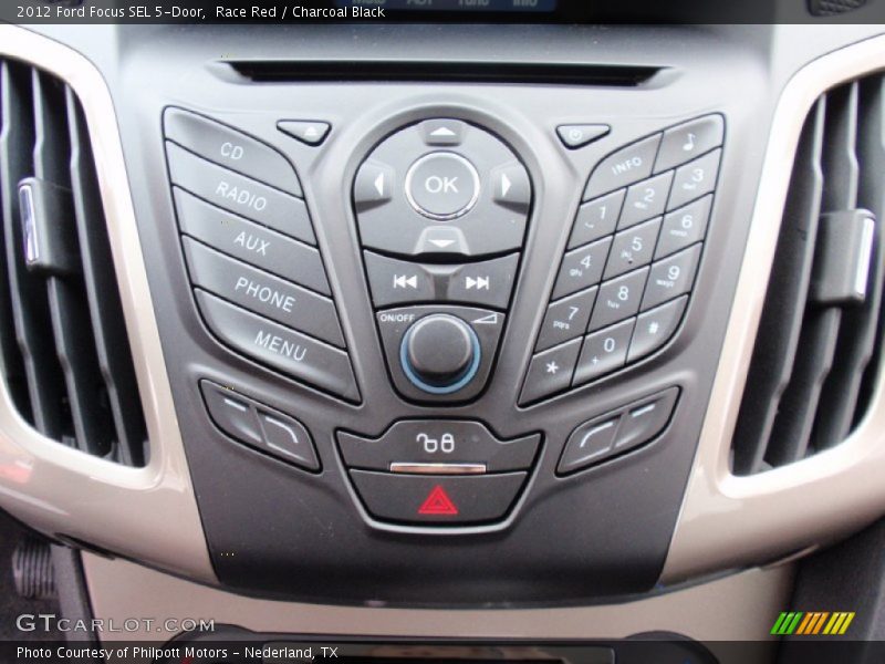 Race Red / Charcoal Black 2012 Ford Focus SEL 5-Door